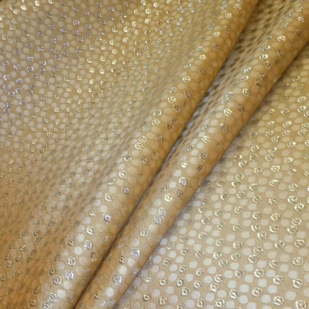 Glitter Dot metallic bling fabric